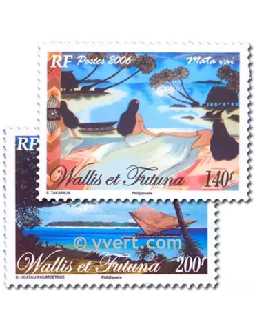 n° 658/659 -  Timbre Wallis et Futuna Poste 2