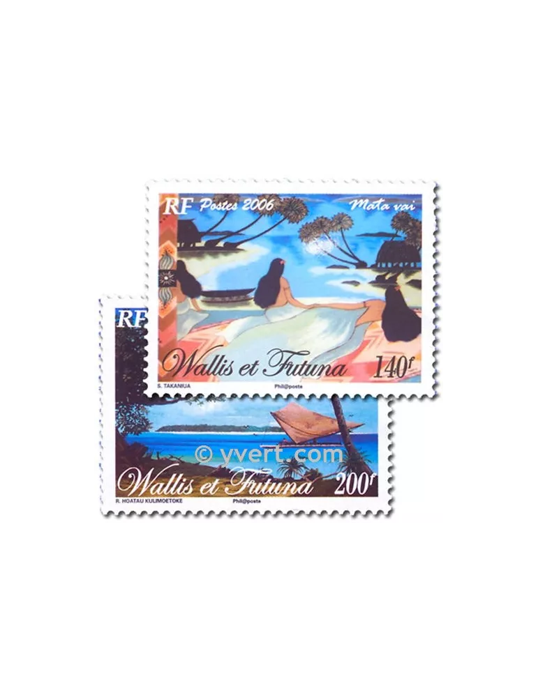 n° 658/659 -  Timbre Wallis et Futuna Poste