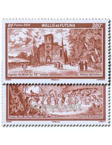 n° 660/661 -  Timbre Wallis et Futuna Poste 2