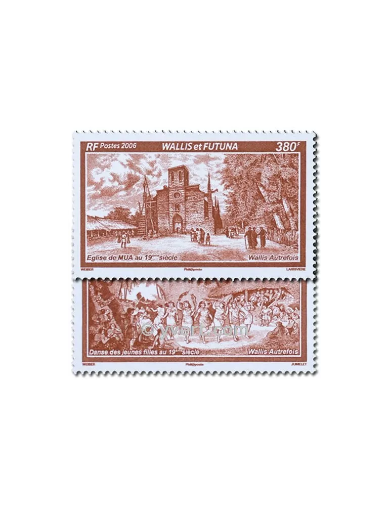 n° 660/661 -  Timbre Wallis et Futuna Poste