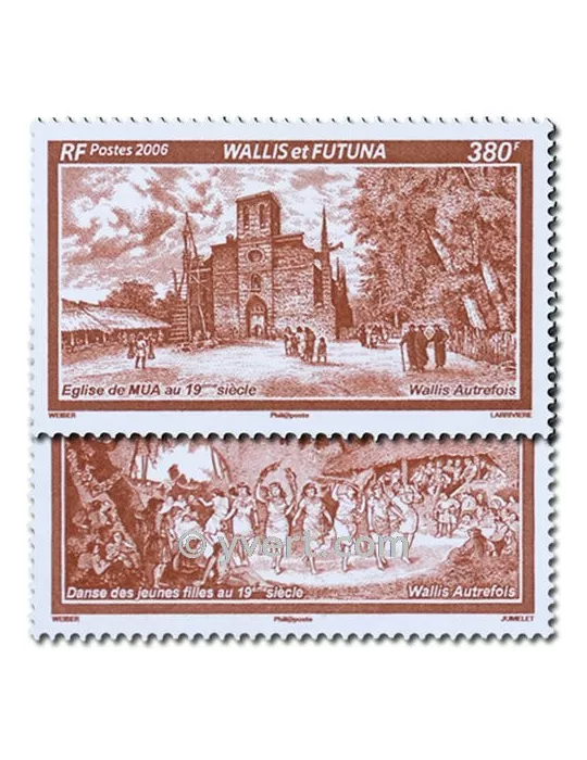 n° 660/661 -  Timbre Wallis et Futuna Poste