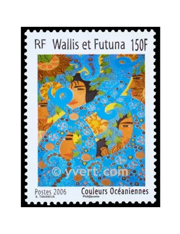 n° 662 -  Timbre Wallis et Futuna Poste 2