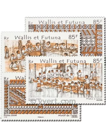 n° 668/671 -  Timbre Wallis et Futuna Poste 2