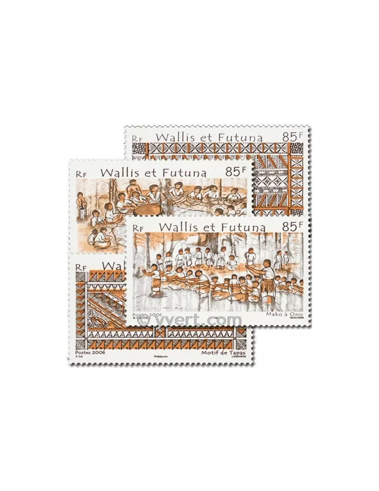 n° 668/671 -  Timbre Wallis et Futuna Poste