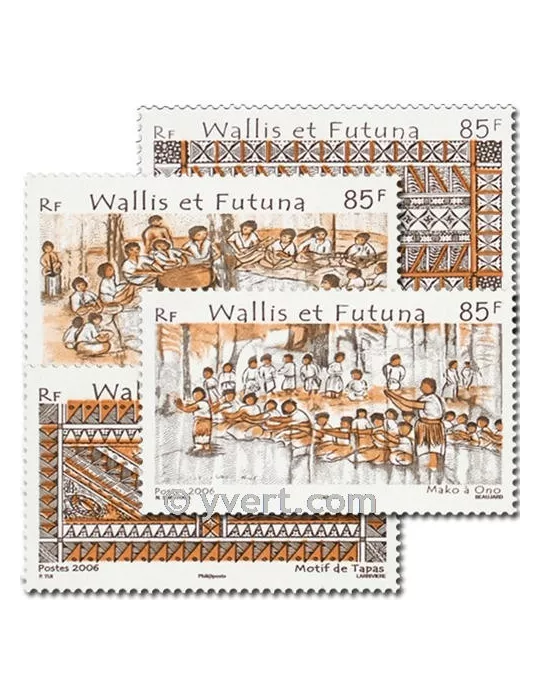 n° 668/671 -  Timbre Wallis et Futuna Poste