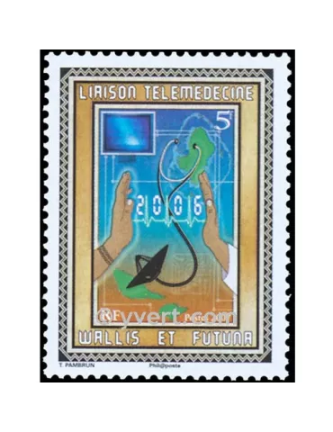 n° 673 -  Timbre Wallis et Futuna Poste 2