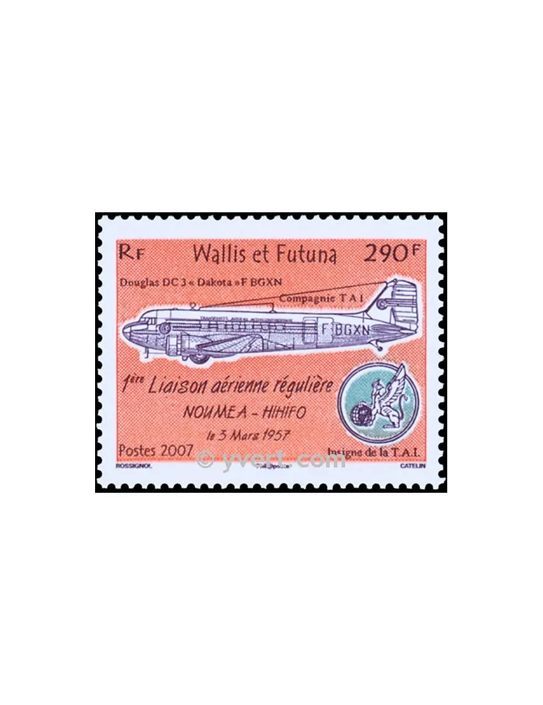 n° 676 -  Timbre Wallis et Futuna Poste