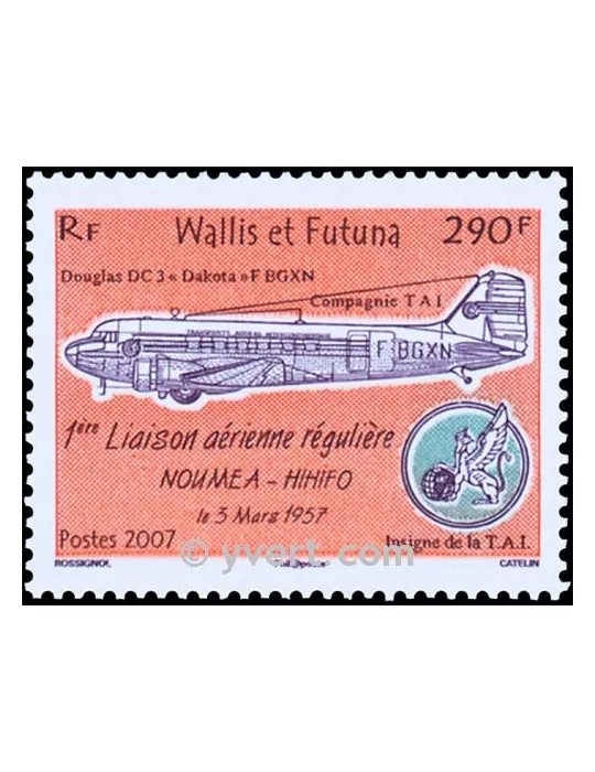 n° 676 -  Timbre Wallis et Futuna Poste