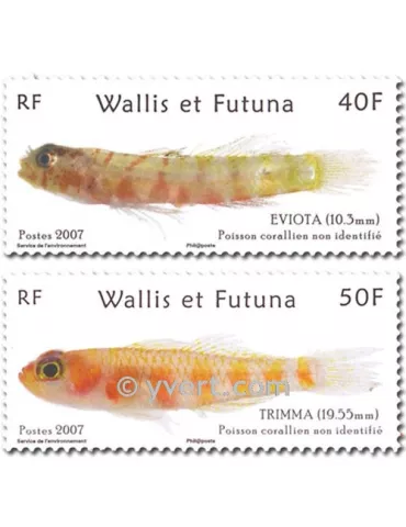 n° 677/678 -  Timbre Wallis et Futuna Poste 2