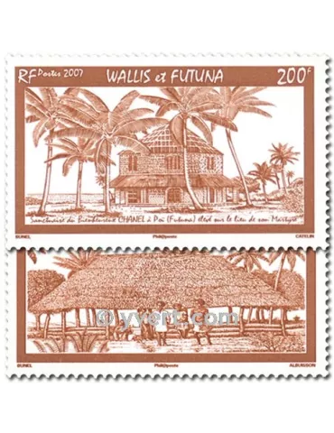 n° 681/682 -  Timbre Wallis et Futuna Poste 2