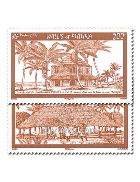 n° 681/682 -  Timbre Wallis et Futuna Poste