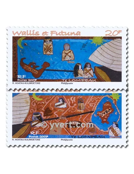n° 683/684 -  Timbre Wallis et Futuna Poste