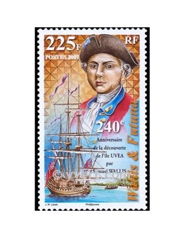 n° 685 -  Timbre Wallis et Futuna Poste 2