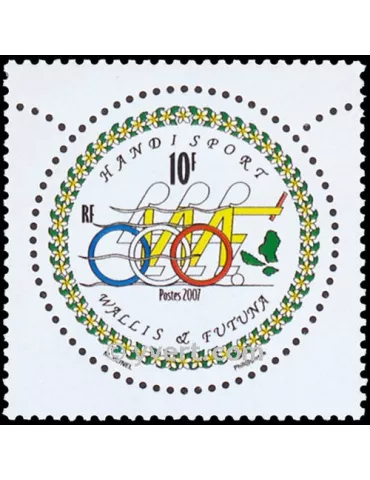 n° 686 -  Timbre Wallis et Futuna Poste 2