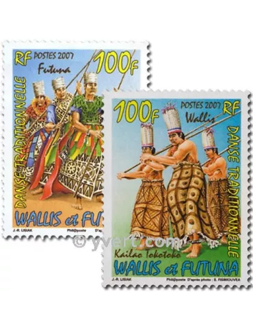 n° 689/690 -  Timbre Wallis et Futuna Poste 2
