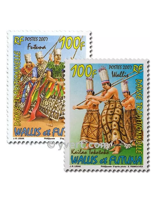 n° 689/690 -  Timbre Wallis et Futuna Poste