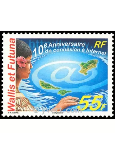n° 691 -  Timbre Wallis et Futuna Poste 2