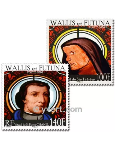 n° 700/701 -  Timbre Wallis et Futuna Poste 2