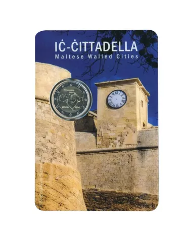 BU : 2 EURO COMMEMORATIVE 2024 : MALTE (Citadelle de Gozo)