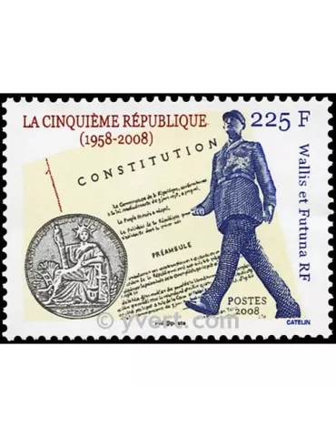 n° 708 -  Timbre Wallis et Futuna Poste 2