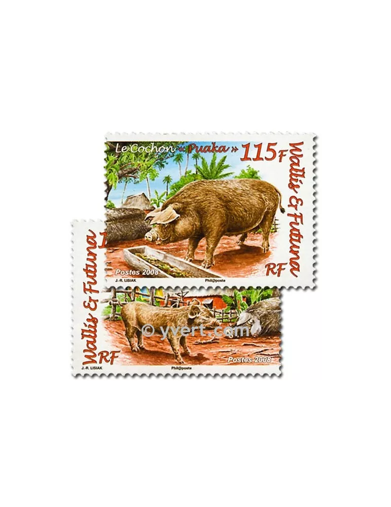 n° 709/710 -  Timbre Wallis et Futuna Poste