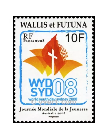 n° 711 -  Timbre Wallis et Futuna Poste 2
