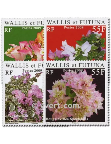 n° 713/716 -  Timbre Wallis et Futuna Poste 2