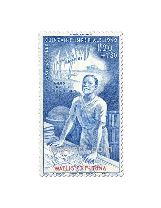 n° 3 -  Timbre Wallis et Futuna Poste aérienne