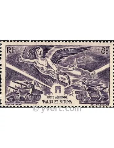 n° 4 -  Timbre Wallis et Futuna Poste aérienne