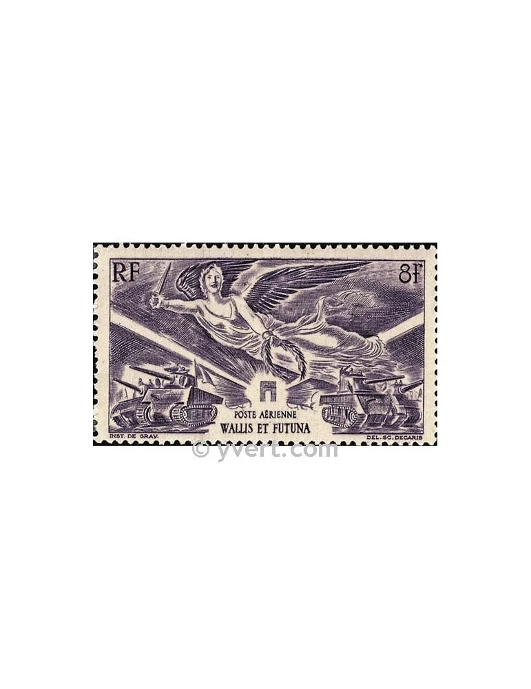 n° 4 -  Timbre Wallis et Futuna Poste aérienne