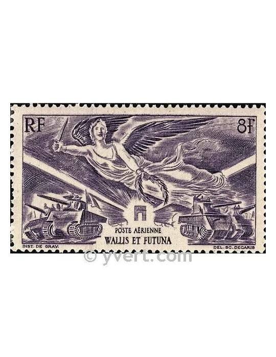 n° 4 -  Timbre Wallis et Futuna Poste aérienne