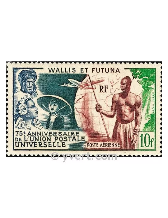 n° 11 -  Timbre Wallis et Futuna Poste aérienne