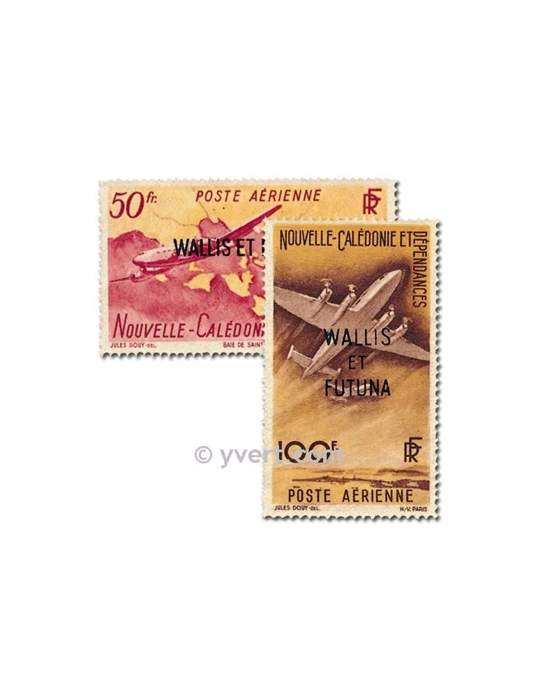 n° 12/13 -  Timbre Wallis et Futuna Poste aérienne