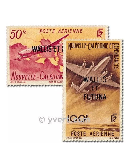 n° 12/13 -  Timbre Wallis et Futuna Poste aérienne
