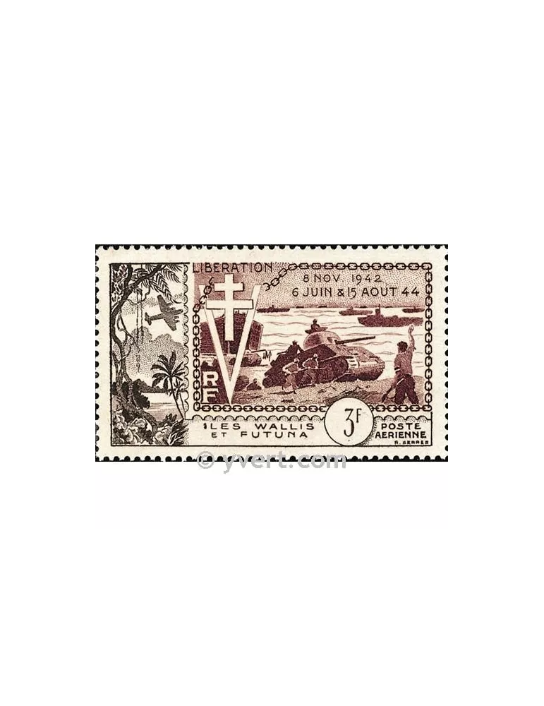 n° 14 -  Timbre Wallis et Futuna Poste aérienne