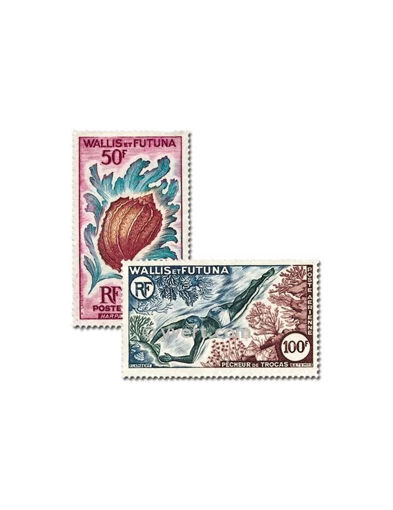 n° 18/19 -  Timbre Wallis et Futuna Poste aérienne