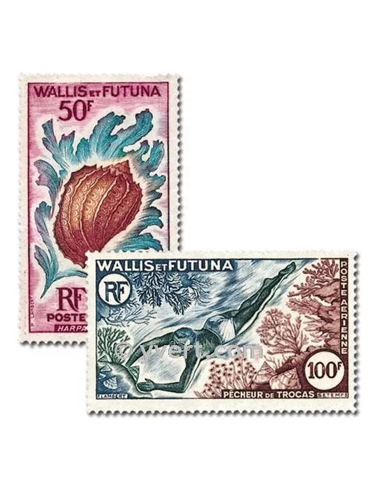 n° 18/19 -  Timbre Wallis et Futuna Poste aérienne