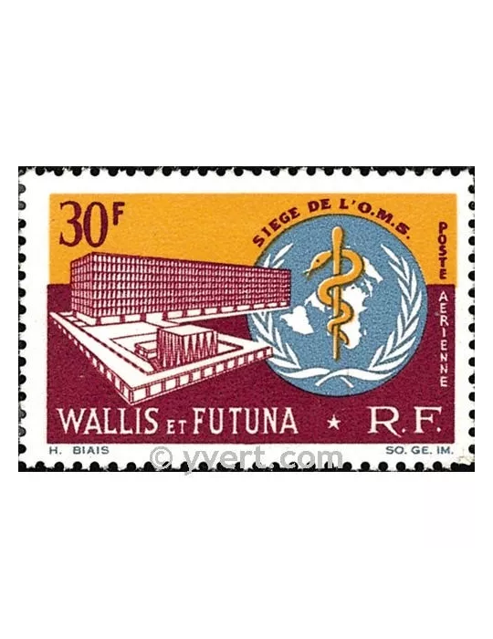 n° 27 -  Timbre Wallis et Futuna Poste aérienne