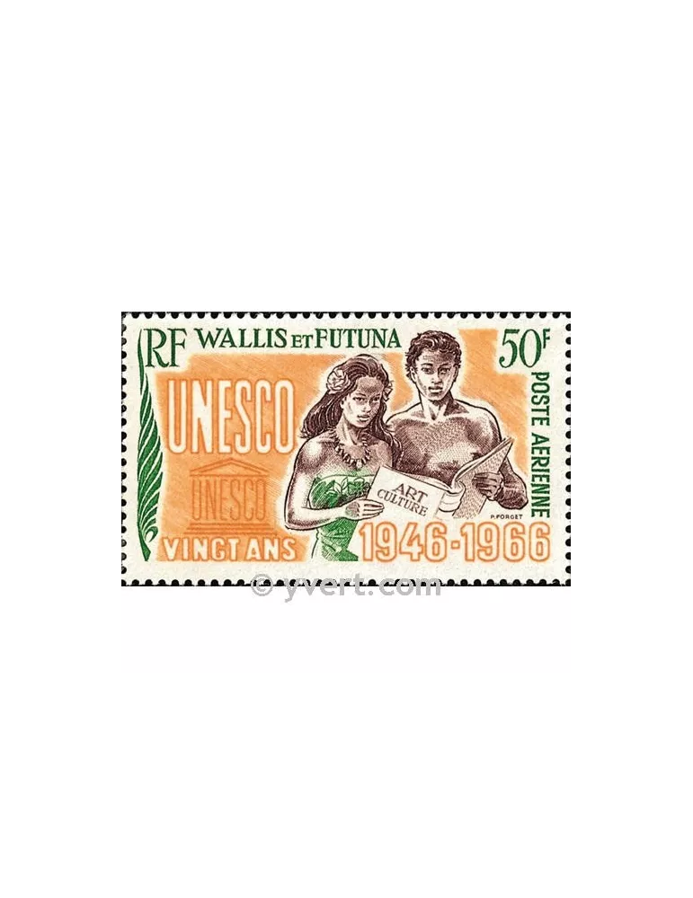 n° 28 -  Timbre Wallis et Futuna Poste aérienne