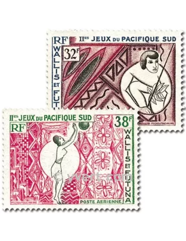 n° 29/30 -  Timbre Wallis et Futuna Poste aérienne