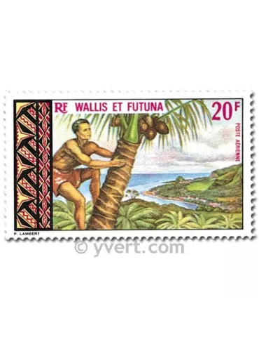 n° 33/37 -  Timbre Wallis et Futuna Poste aérienne 2
