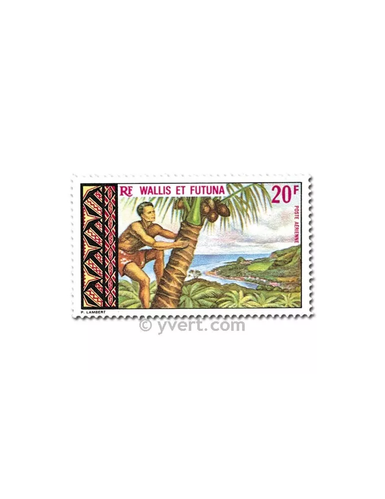 n° 33/37 -  Timbre Wallis et Futuna Poste aérienne
