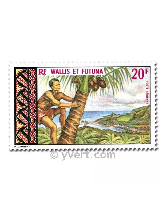 n° 33/37 -  Timbre Wallis et Futuna Poste aérienne