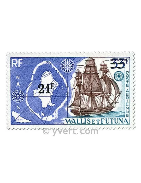 n° 38 -  Timbre Wallis et Futuna Poste aérienne