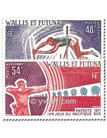 n° 39/40 -  Timbre Wallis et Futuna Poste aérienne 2
