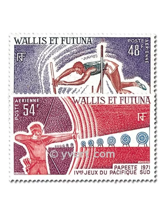 n° 39/40 -  Timbre Wallis et Futuna Poste aérienne
