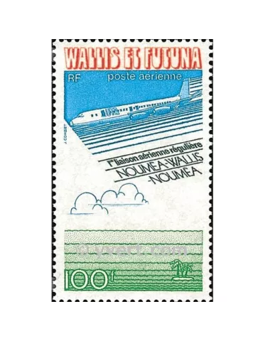 n° 62 -  Timbre Wallis et Futuna Poste aérienne 2