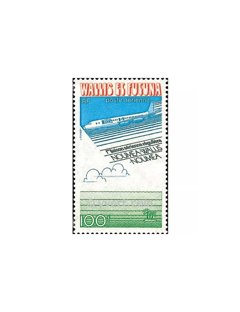 n° 62 -  Timbre Wallis et Futuna Poste aérienne