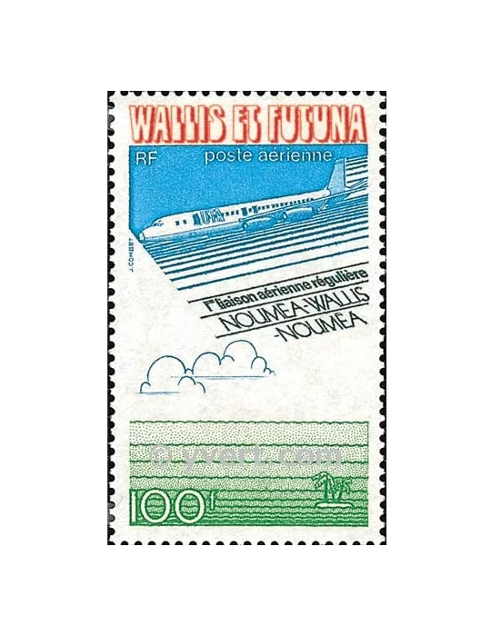 n° 62 -  Timbre Wallis et Futuna Poste aérienne