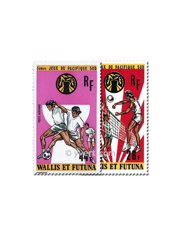 n° 63/66 -  Timbre Wallis et Futuna Poste aérienne